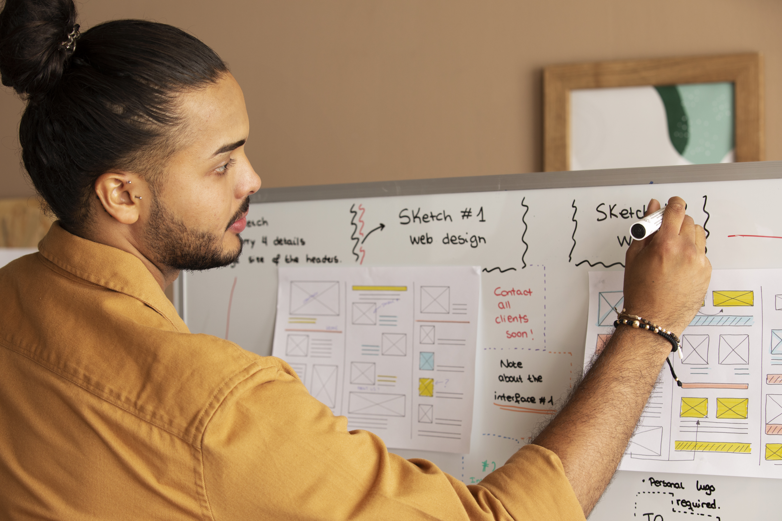 Custom App Sketching Custom App Sketching - Web Wisely Design